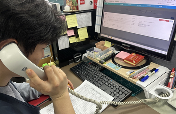 전화, 방문을 통한 안전확인 이미지