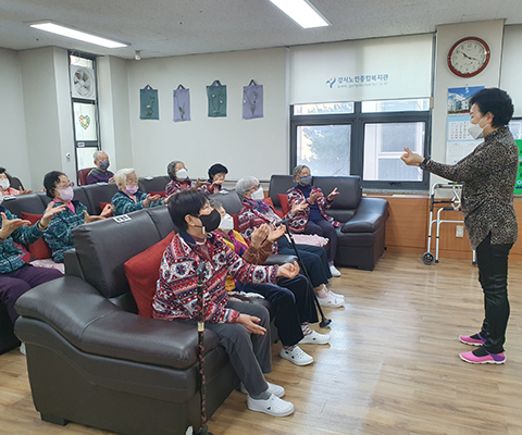 신체활동(뇌건강체조) 이미지